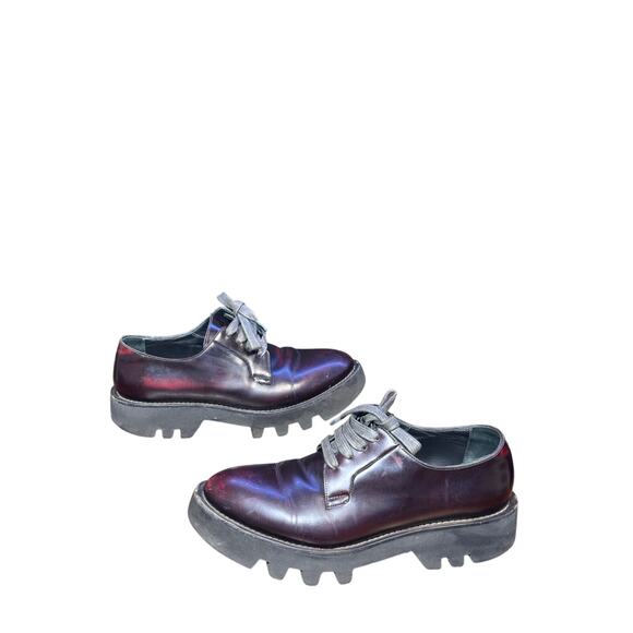 Bruno cucinelli leather oxfords size euro 39 - Us 8.5